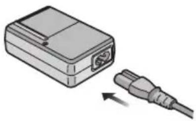 PANASONIC Lumix DMC-FX03 - Carregar a bateria. (P12) - 1