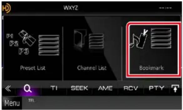 KENWOOD DNX771BT - Eliminar un marcador - 1