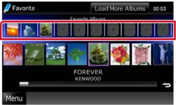 Favorite Load More Albums 00:00 Favorite Albums FOREVER KENWOOD Menu