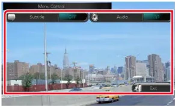 Menu Control Subtitle OFF Audio Exit