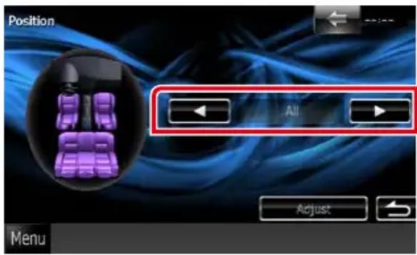 Position All Adjust: Menu