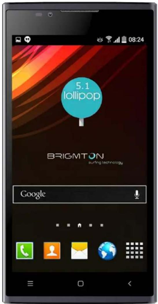 08:24 5.1 lollipop BRIGMTON surfing technology Google