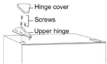 Infiniton FGC-833XSF - Reversing the Door Swing - 13