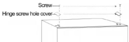 Infiniton FGC-833XSF - Reversing the Door Swing - 12