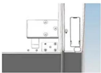 Infiniton FGC-833XSF - Mude o batente da porta - 4