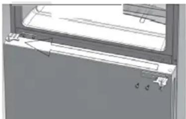 Infiniton FGC-833XSF - Cambiar el tope de la puerta - 20