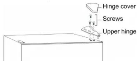 Infiniton FGC-833XSF - Reversing the Door Swing - 1