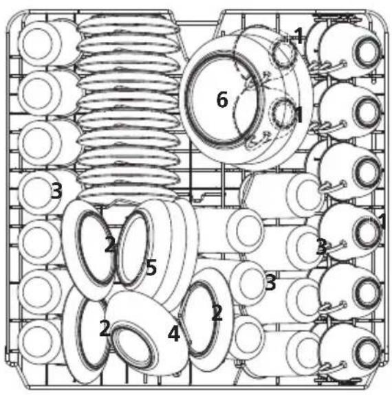 HISENSE HS643D10X - Cesta superior - 1