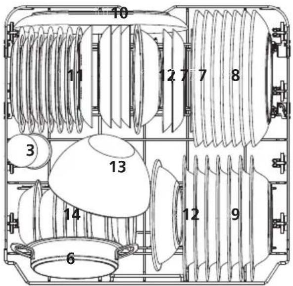 HISENSE HS643D10X - Cesta inferior: - 1