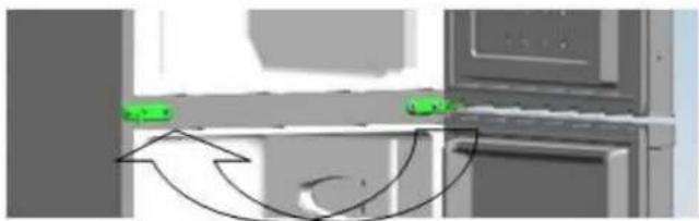 CORBERO E-CF2PM145W - Reversing the Door Swing (optionnal) - 9