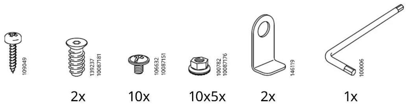 109049 2x 139237 10087181 10x 106632 10087151 10x5x 100782 10087176 2x 146119 1x 100006