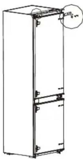 BRANDT BIC756EFN - Cambio del lado de apertura de la puerta(opcional) - 6