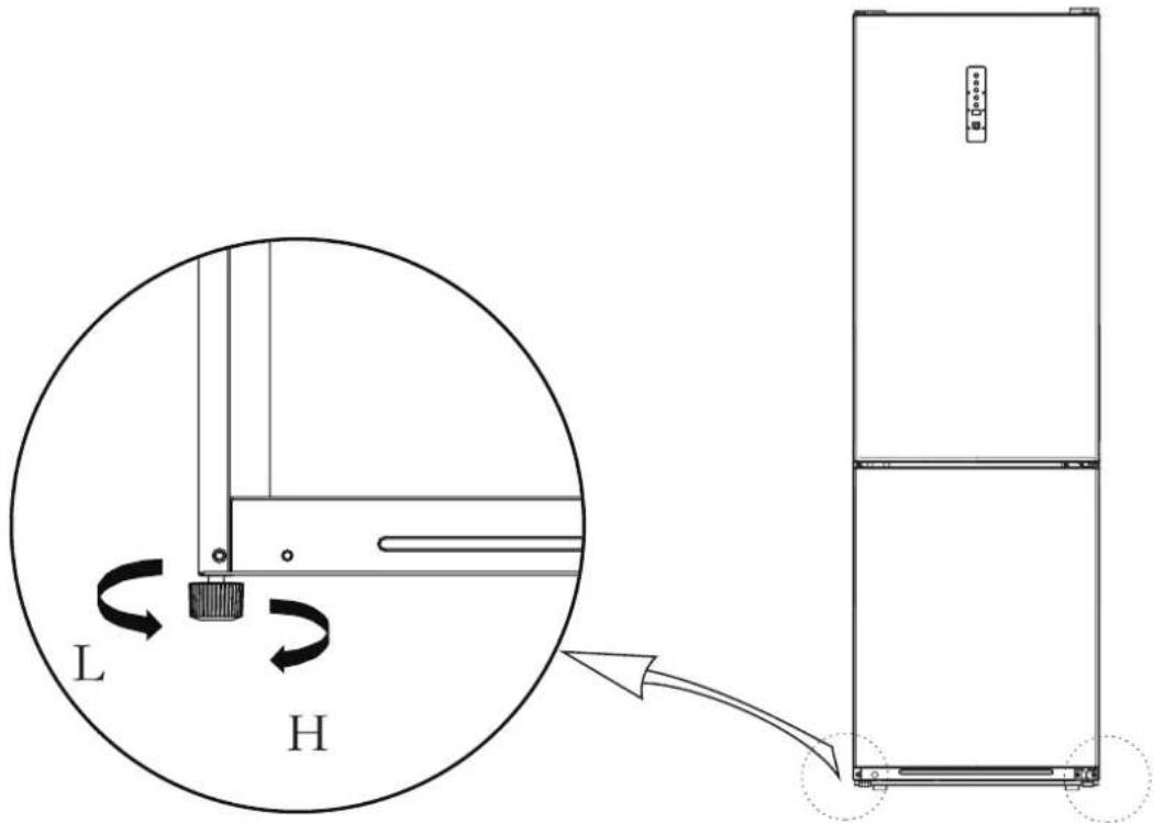 ASPES AC188602ENFDX - Nivelación de patas - 1