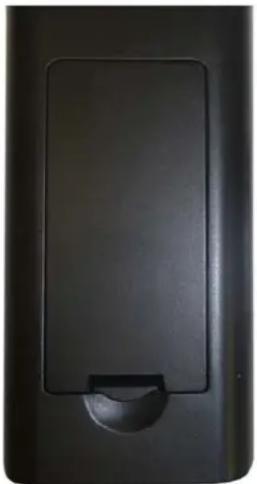 Sceptre E195BV-SHD - Installing Batteries to the Remote Control - 1