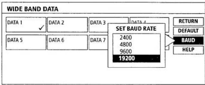 SONY SAT-B2 - Setting the Baud Rate - 1