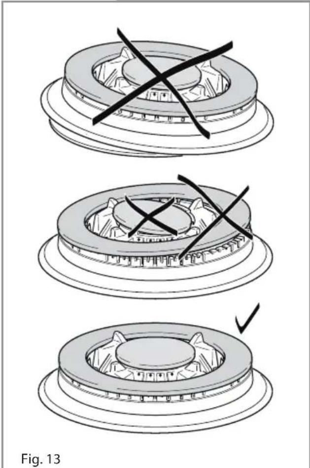 CDA 4Q5 - Correct Positioning of the Triple Ring Burner - 3