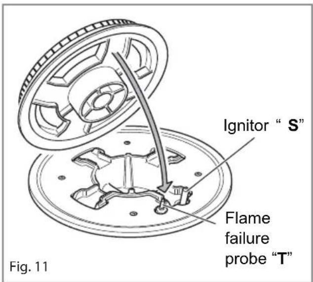 CDA 4Q5 - Correct Positioning of the Triple Ring Burner - 1