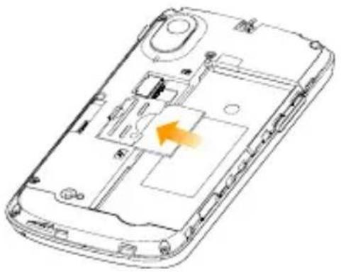 ZTE Monte Carlo - Instalación de la tarjeta SIM/microSD y la batería - 2