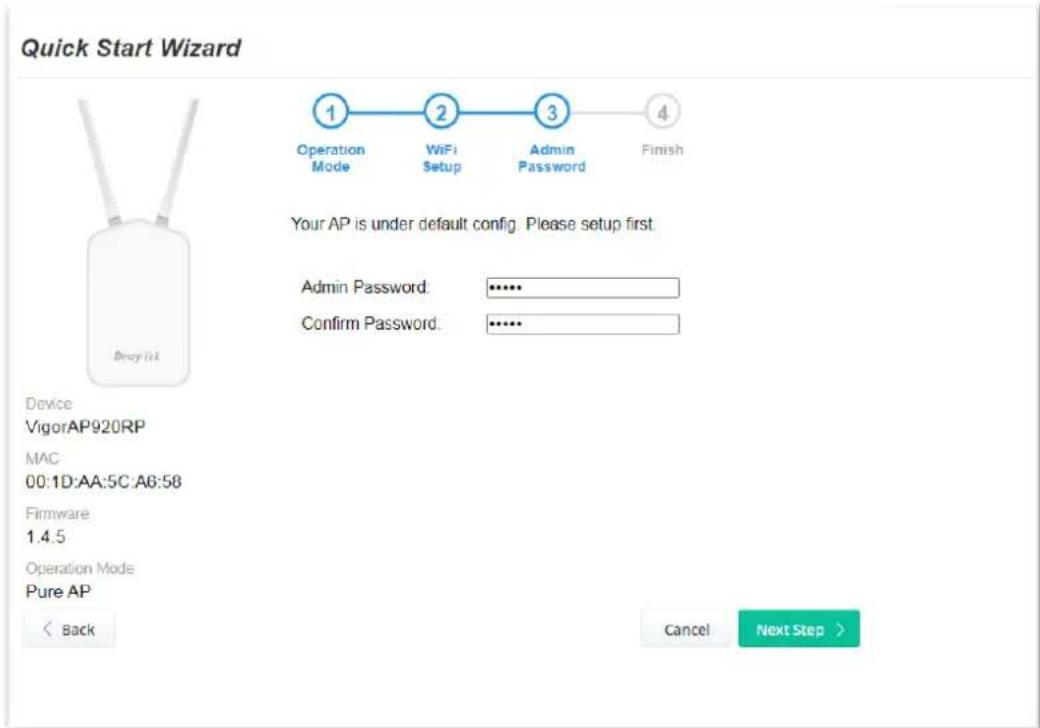 Draytek VigorAP 920R - I-7-2 Settings for Mesh Root - 3