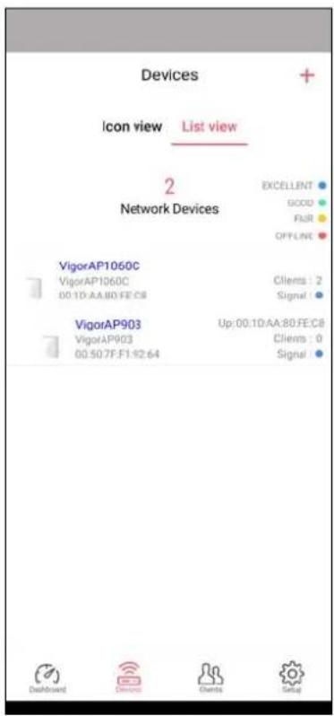Draytek VigorAP 920R - V-4-2-2 Devices - 2