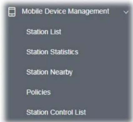 Draytek VigorAP 920R - III-3 Mobile Device Management - 1