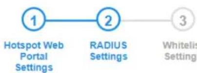 Draytek VigorAP 920R - RADIUS Settings - 1