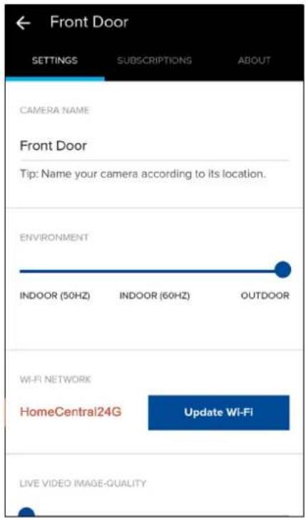 SWANN SWWHD-INTCAMPK3-UK - Changing the Wi-Fi Network - 2