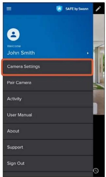SWANN SWWHD-INTCAMPK3-UK - Removing the Camera from your Account - 1