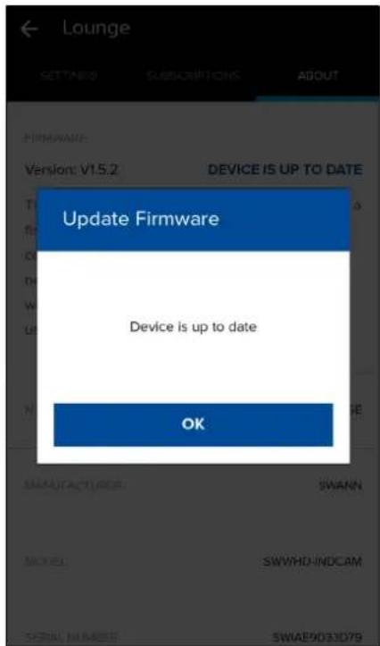 SWANN SWWHD-INTCAMPK3-UK - Updating the Camera Firmware - 2