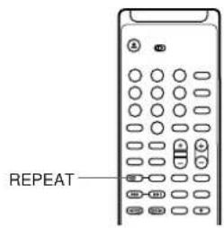 SONY RCD-W7V - Playing repeatedly (Repeat - 1