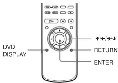 SONY RCD-W7V - Selecting the Language for On-Screen Display - 1