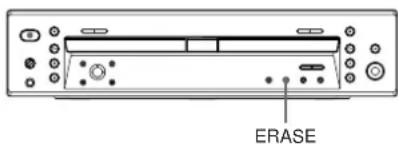 SONY RCD-W7V - Unfinalizing a CD-RW disc - 1