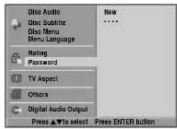 SONY RCD-W7V - Setting the Password - 1