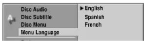 SONY RCD-W7V - Selecting the Language for On-Screen Display - 3