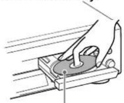 SONY RCD-W7V - Press of DECK B and place a recordable CD-R or CD-RW on the disc tray. Press of DECK B again to close the disc tray. - 1