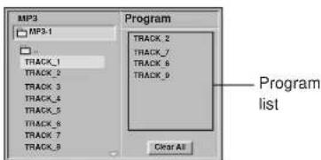 SONY RCD-W7V - Programmed playback with MP3 - 1