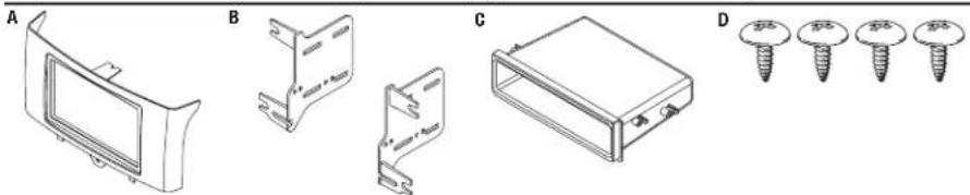 Metra 99-8720B - KIT COMPONENTS - 1