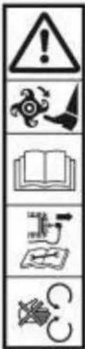 Herkules MH 990 QJH - DEFINITION OF THE PICTOGRAMS - 1