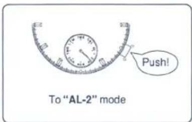 Push! To "AL-2" mode