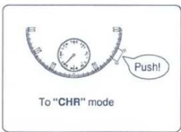 Push! To "CHR" mode