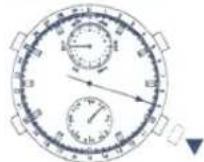 FESTINA F6361 - Setting the Calendar (CAL.) Changing the calendar from May 5 - 4