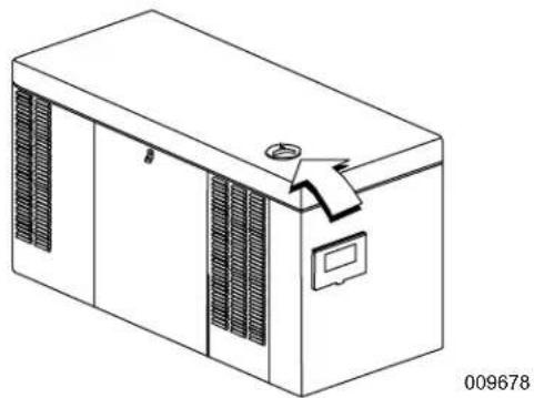 Generac RG02224MNAX - Fill Oil Supply Tank - 1