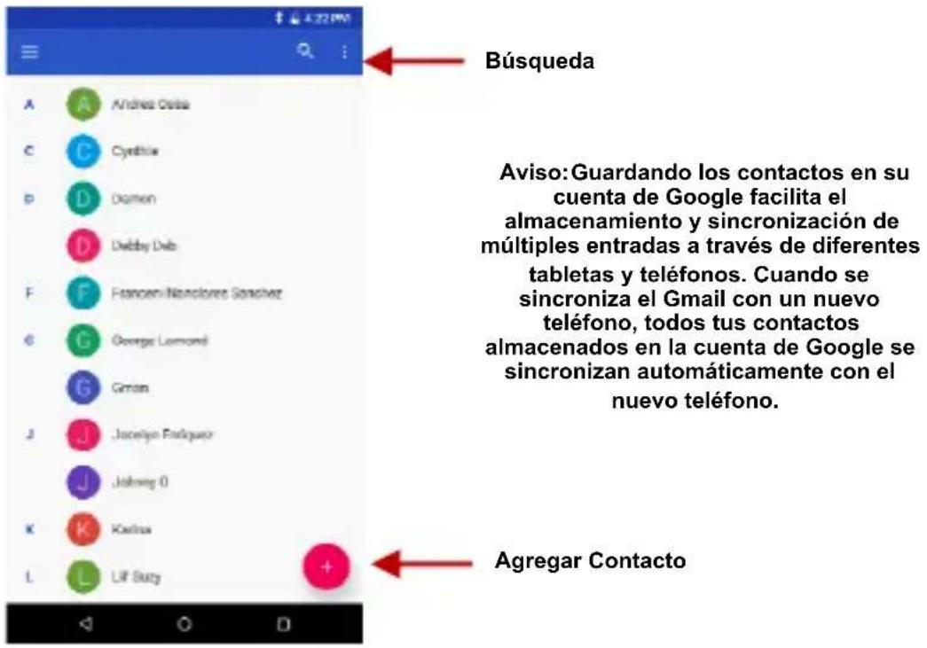BLU Grand M3 - Abrir los Contactos - 1