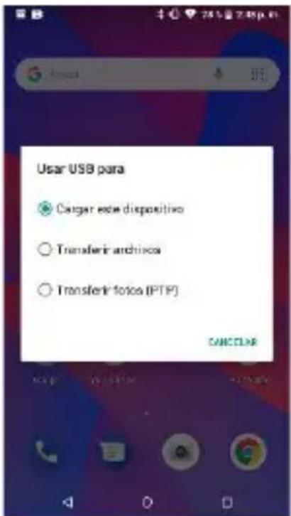 BLU Grand M3 - Abrir Almacenamiento USB - 1
