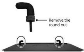 Remove the round nut