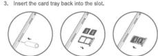 LENOVO Z2 Plus - Installing the Nano-SIM card - 1