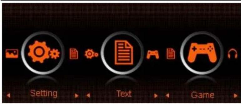 Setting Text Game