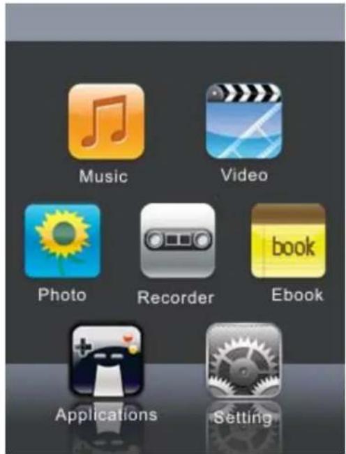 Music Video Photo Recorder Ebook Applications Setting