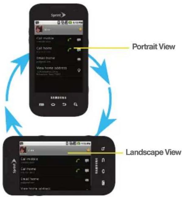 SAMSUNG Transform - Changing the Screen Orientation - 2