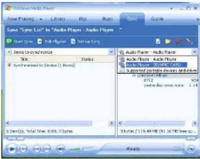 AIRIS N0060 - Nota: Hay 2 caminos para insertar el modo MTP en tu Mp3 - 6